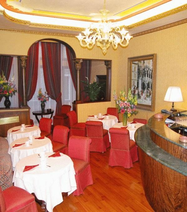 البندقية Hotel Corte Contarina المطعم الصورة